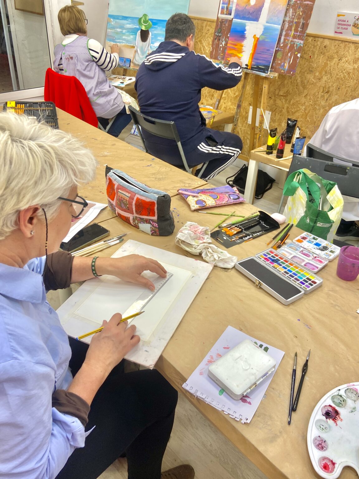 Actividades extraescolares de dibujo y pintura para colegios en Cartagena y alrededores